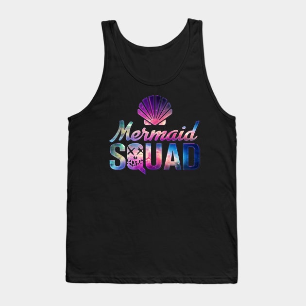 'Mermaid Squad Goals' Amazing Mermaids Gift Tank Top by ourwackyhome